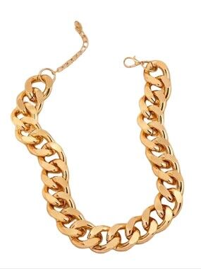 Bold statement chain; 16.5" with a 2.76 extender; total 19.3"; nwot